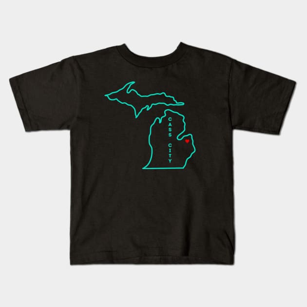 Cass City Kids T-Shirt by TorrezvilleTees